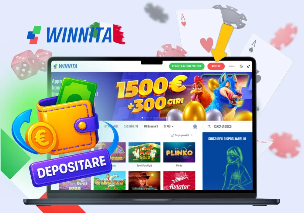 Registrazione Winnita Casino